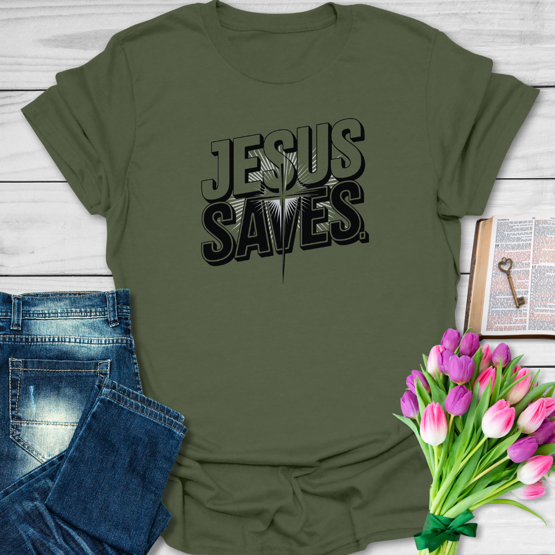 Jesus Light Cross T-Shirt