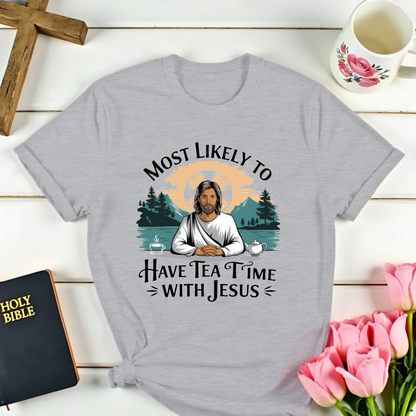 Jesus Tea Time T-Shirt