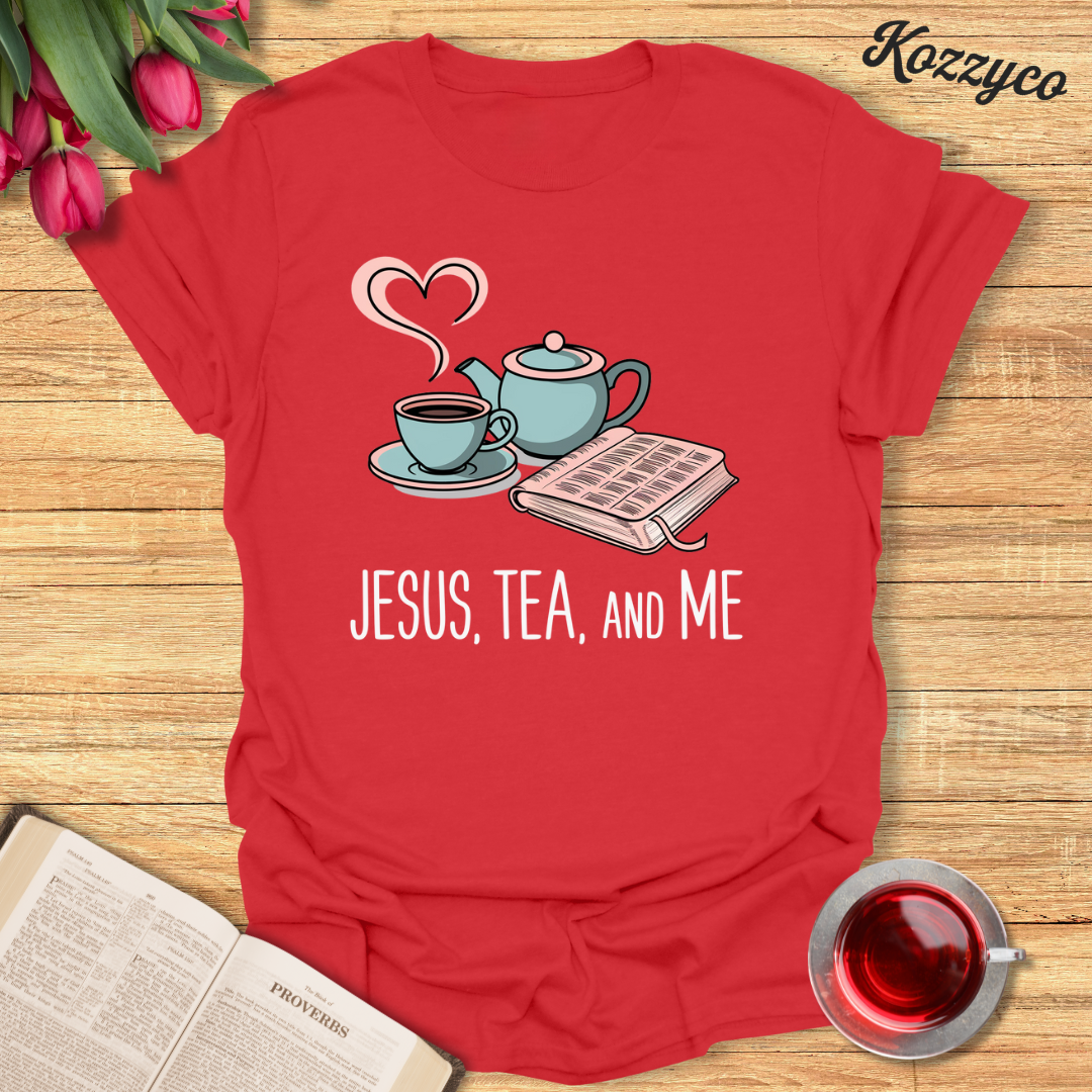 Jesus Me and Tea T-Shirt