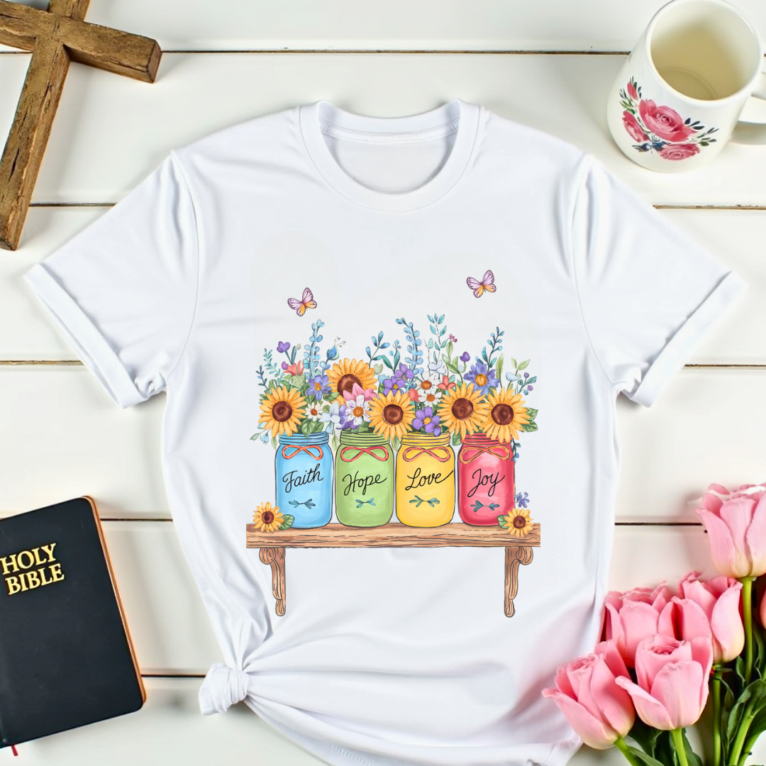 Flowers of Faith T-Shirt