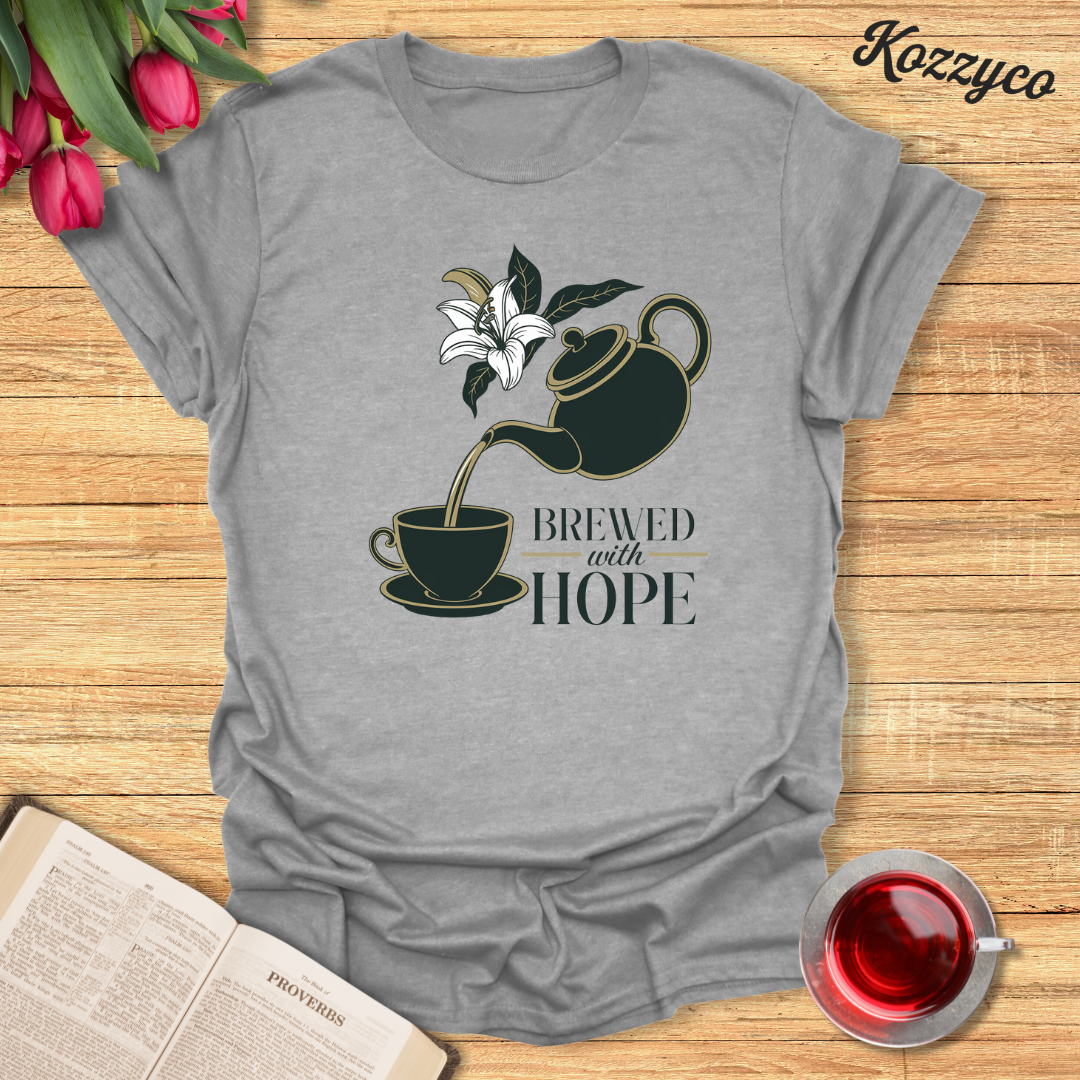 Brewed with Faith T-Shirt