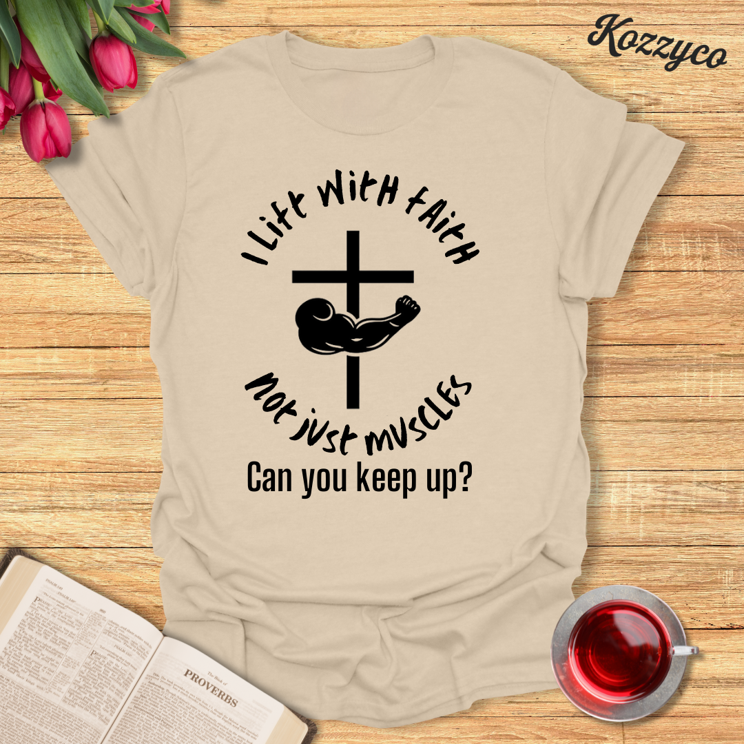 Faith Muscles Cross T-Shirt