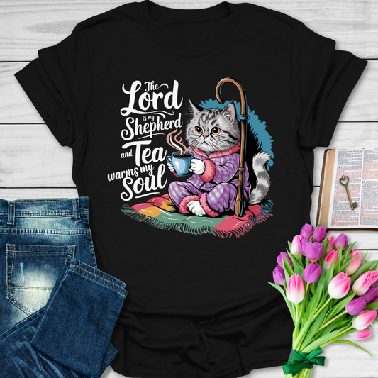 Psalm 23:1 Yogi Cat T-Shirt