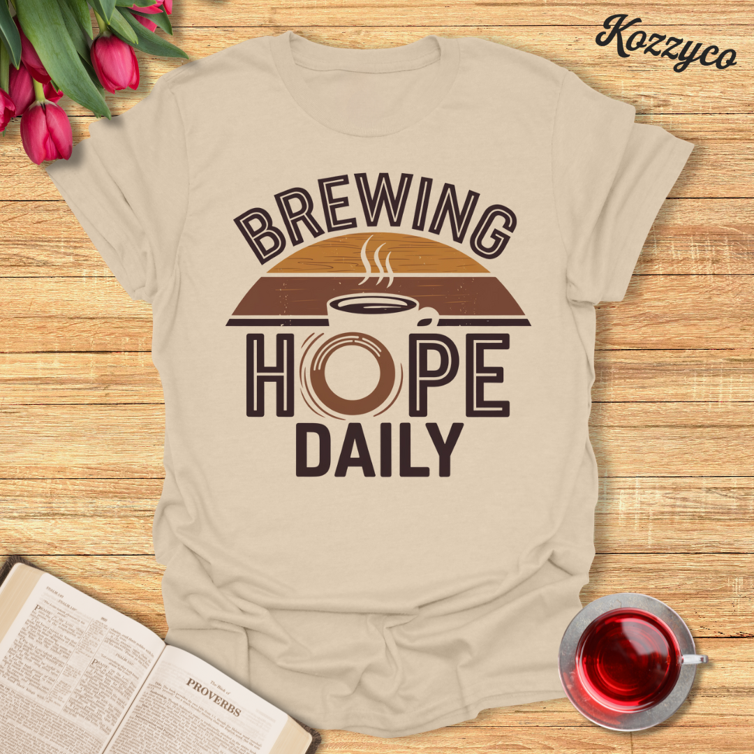 Brewing Faith Daily T-Shirt