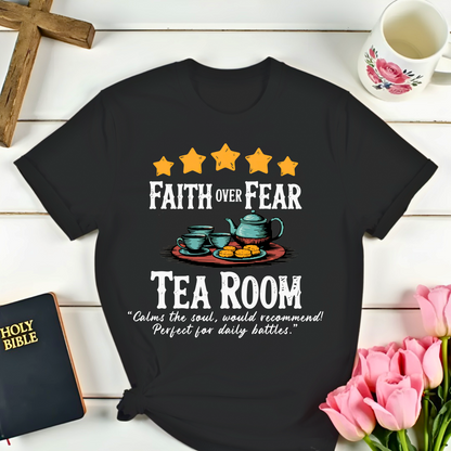 Faith Over Fear One Star Review T-Shirt