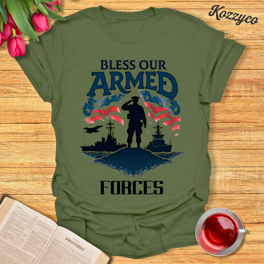 Bless Our Armed Forces T-Shirt