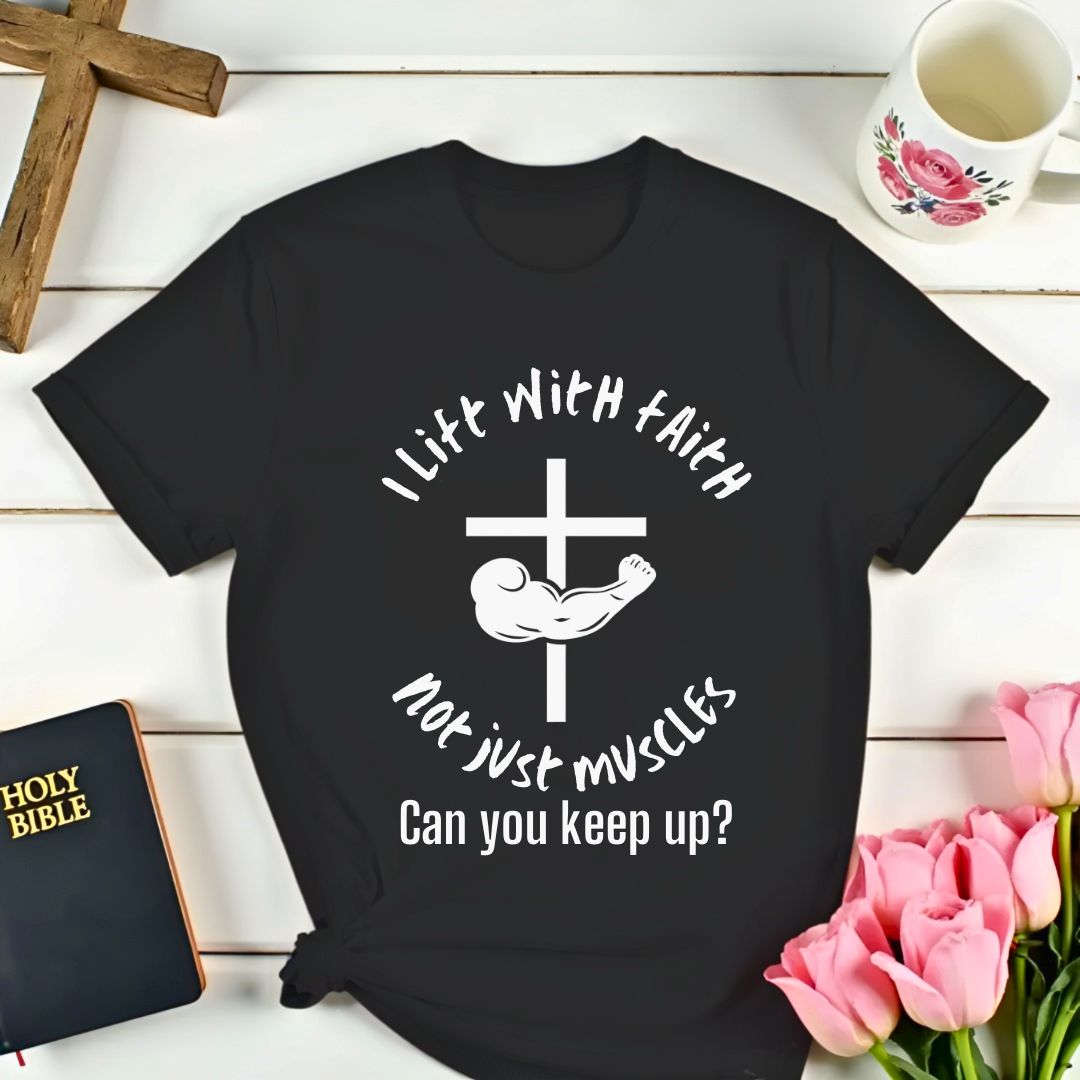 Jesus Muscles T-Shirt