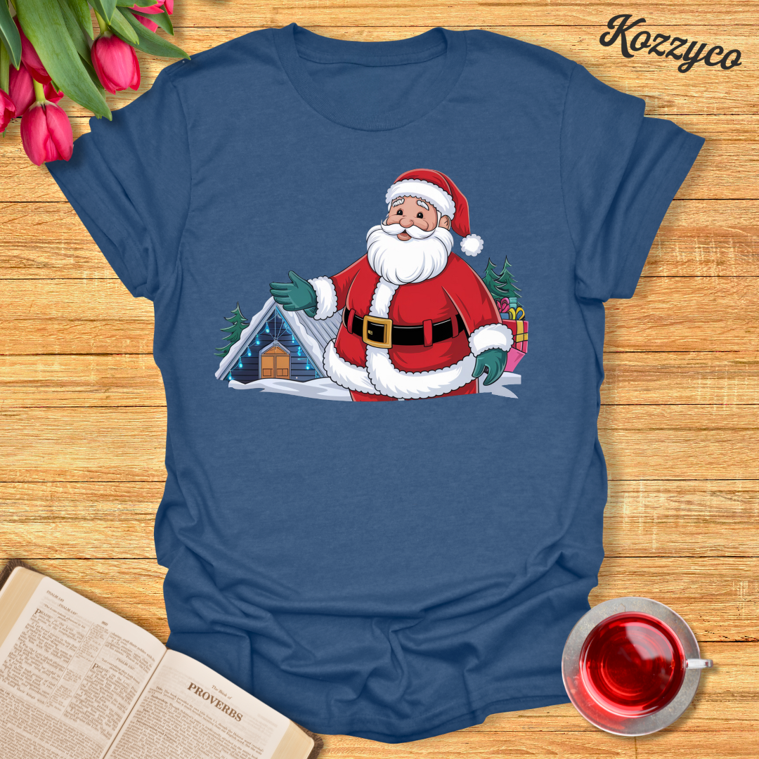 Santa Visit T-Shirt - Kozzyco