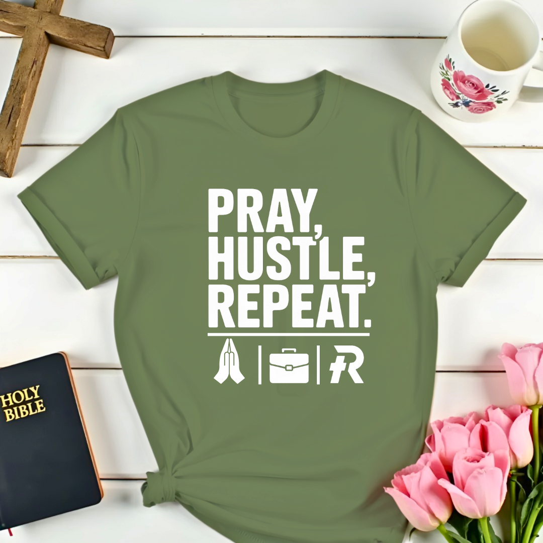 Pray, Hustle, Repeat T-Shirt