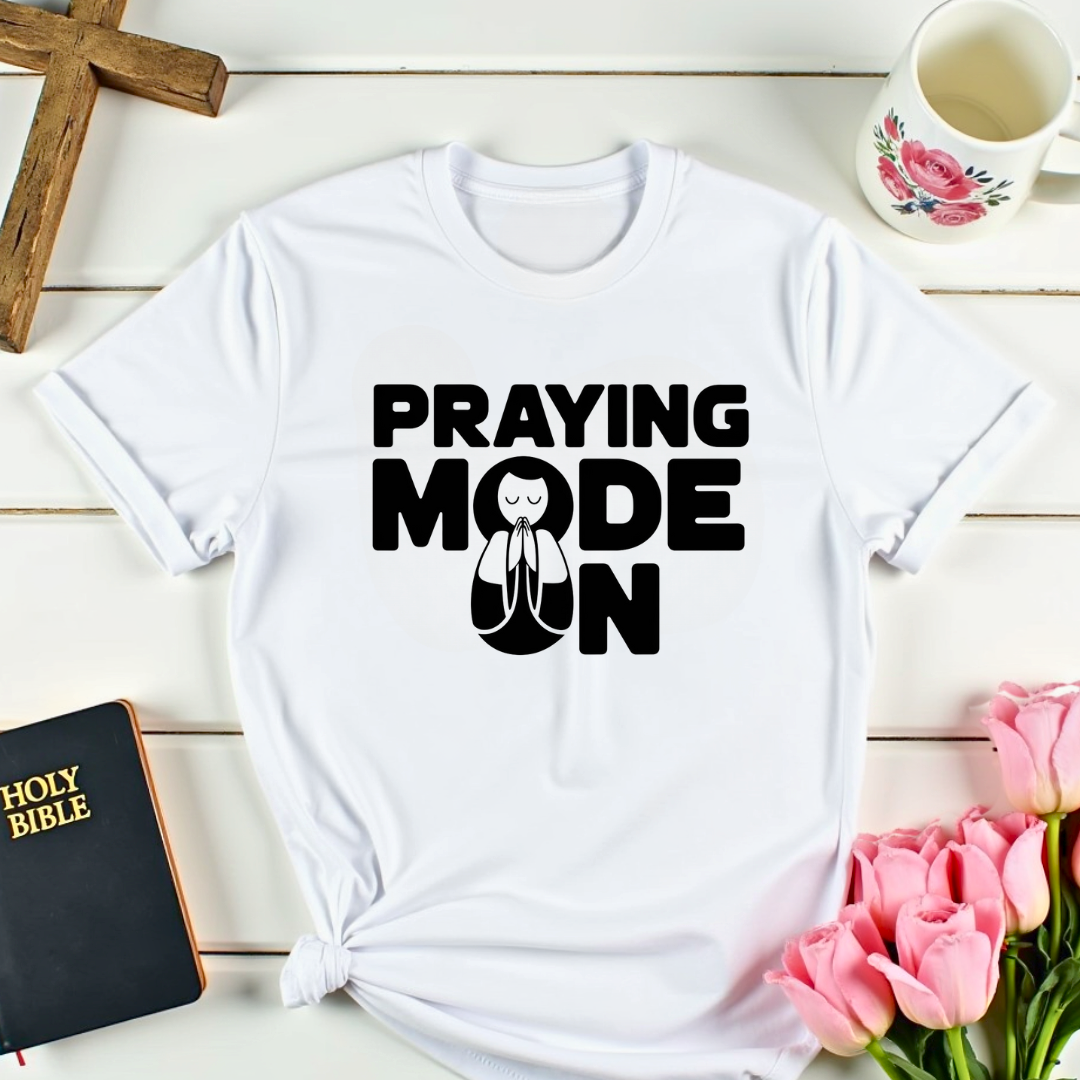 Praying Mode On T-Shirt