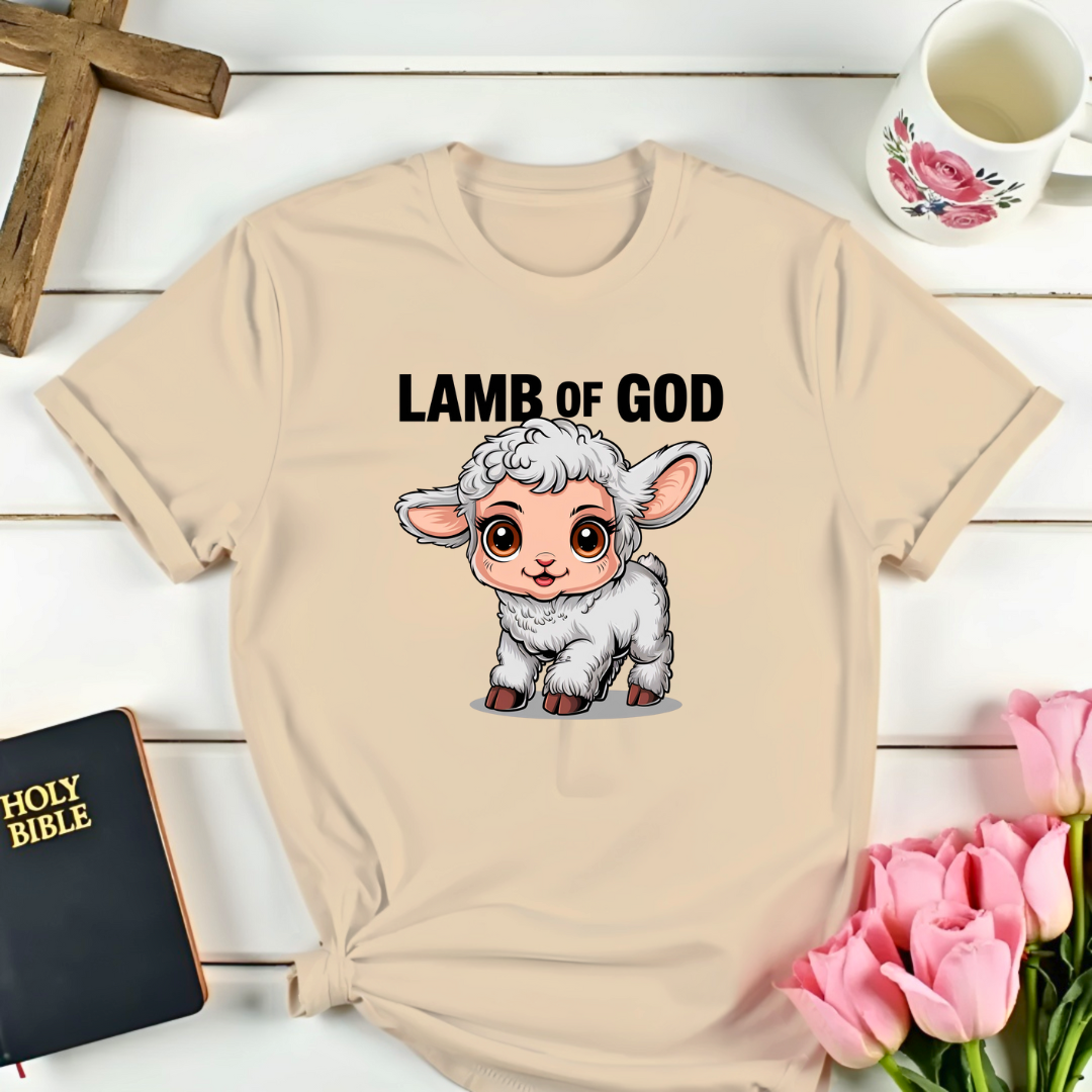 White Lamb Of God T-Shirt