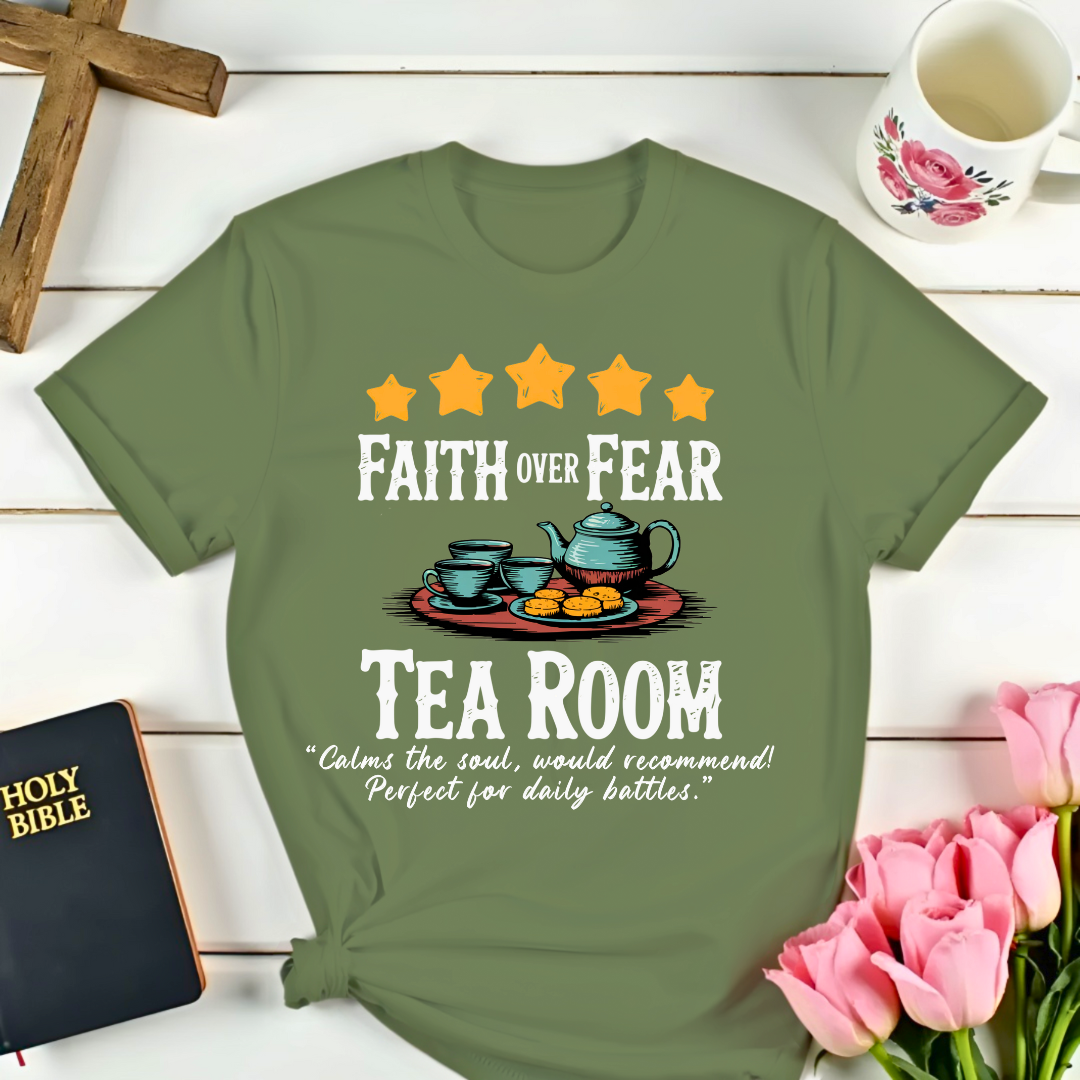 Faith Over Fear One Star Review T-Shirt