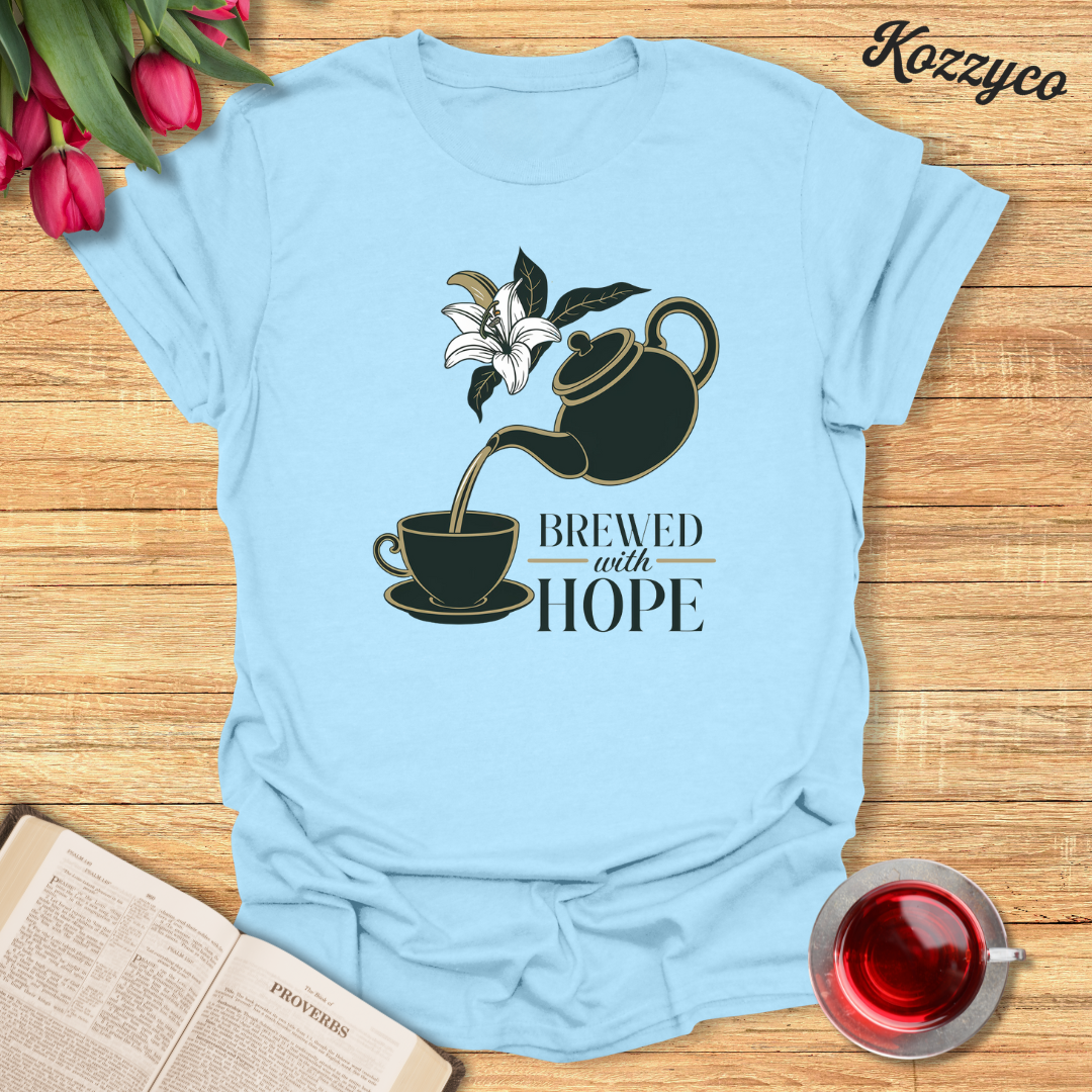 Brewed with Faith T-Shirt