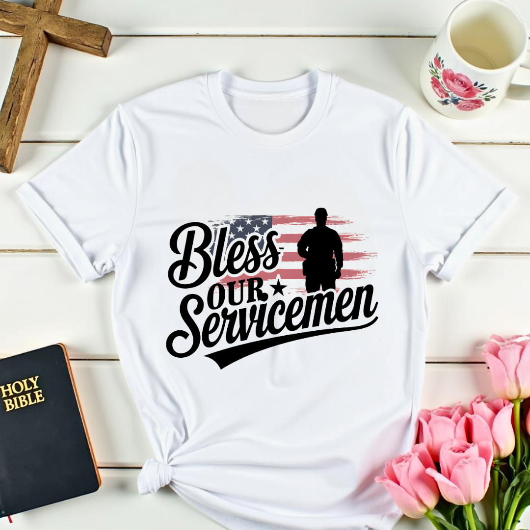 Bless Servicemen T-Shirt