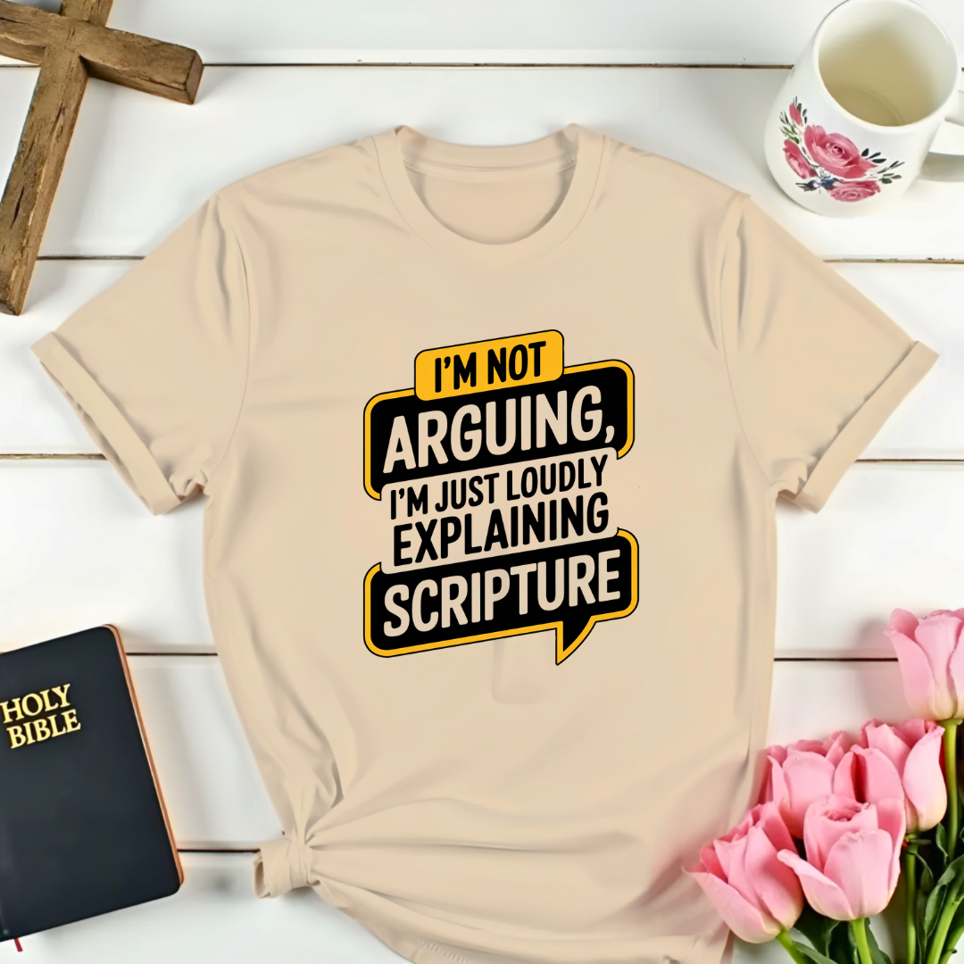 Loudly Explaining T-Shirt