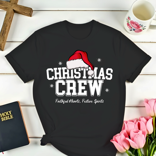 Christmas Crew Faithful Heart T-Shirt