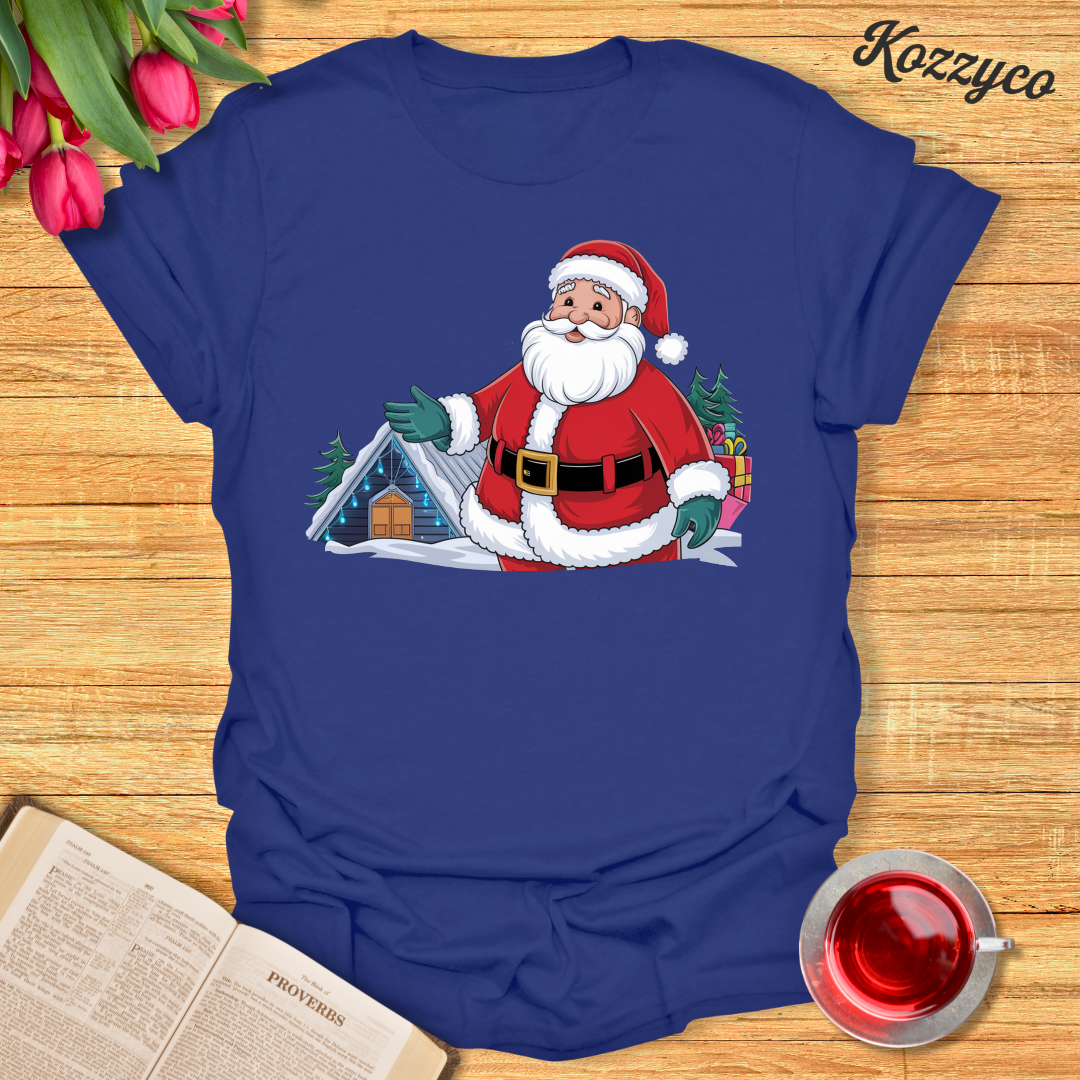 Santa Visit T-Shirt - Kozzyco