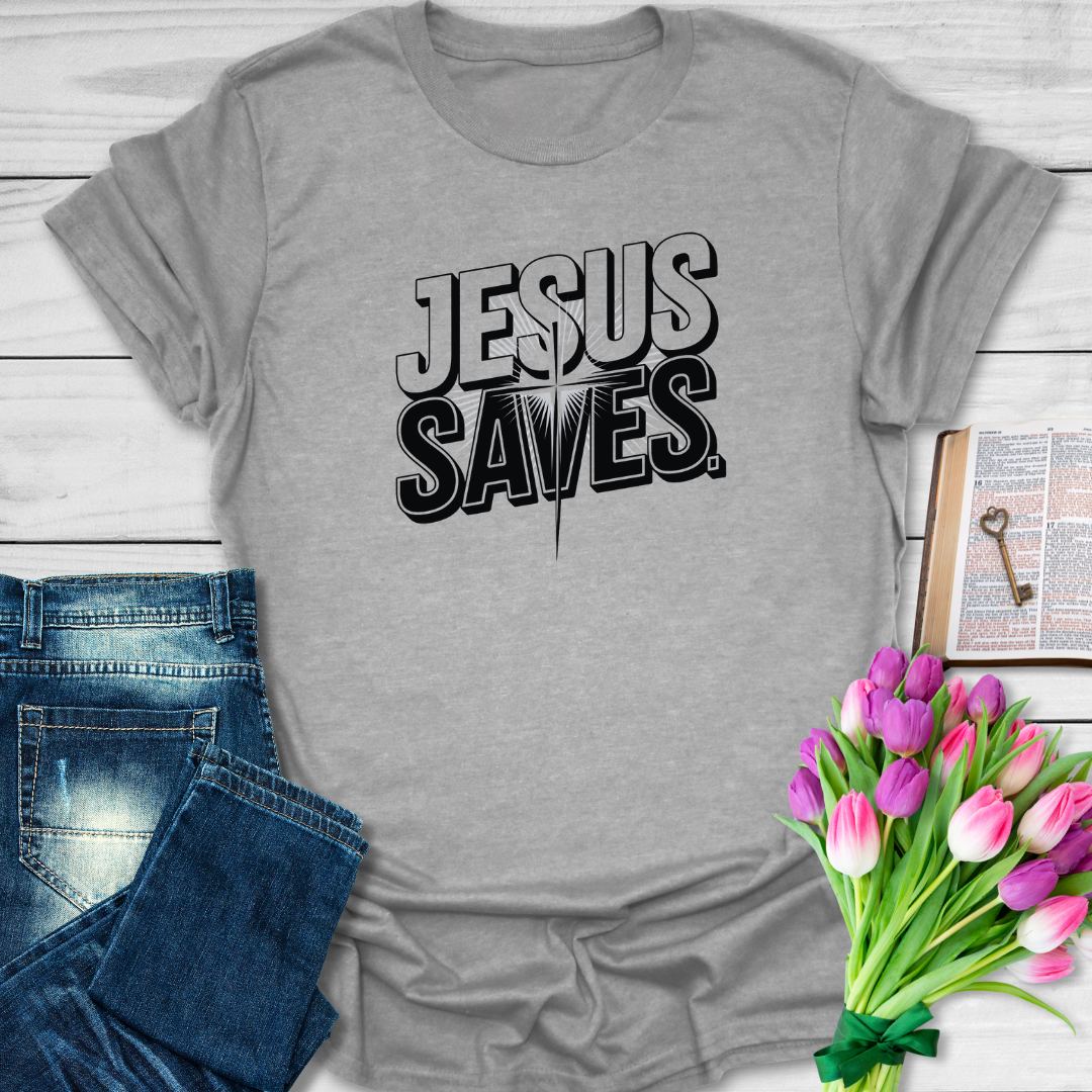 Jesus Light Cross T-Shirt