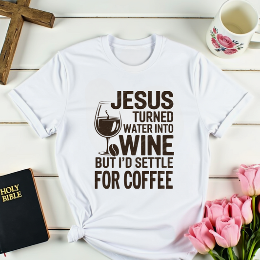 Wine Or Coffee T-Shirt