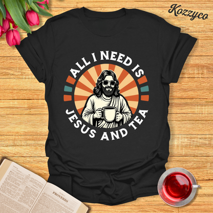 Retro Jesus and Tea T-Shirt