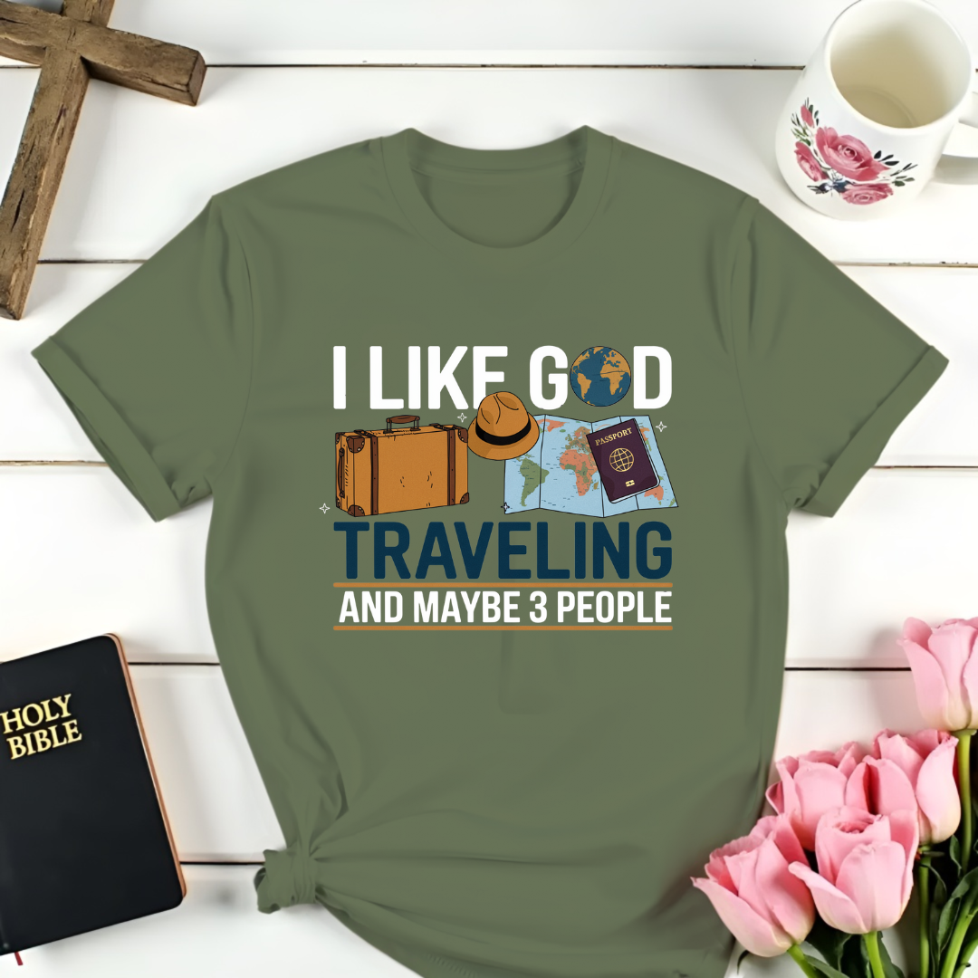 God Travels T-Shirt