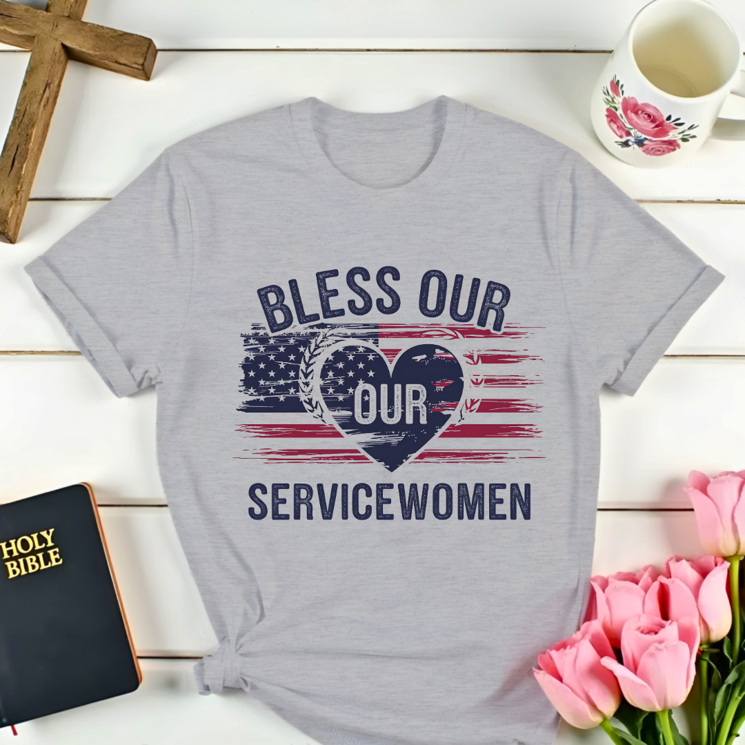 Blessed Servicewomen  T-Shirt