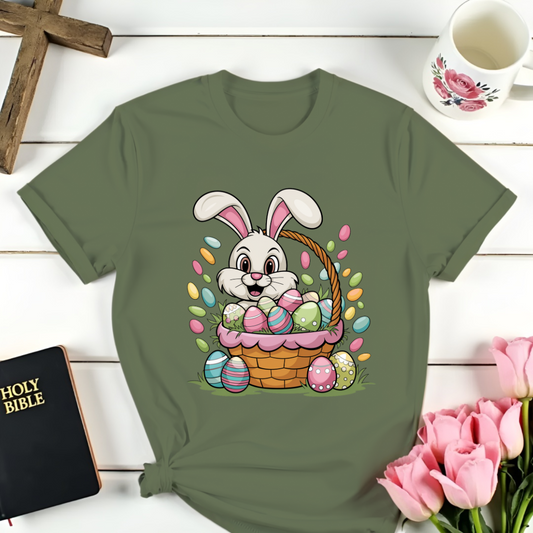 Easter Bunny Basket T-Shirt