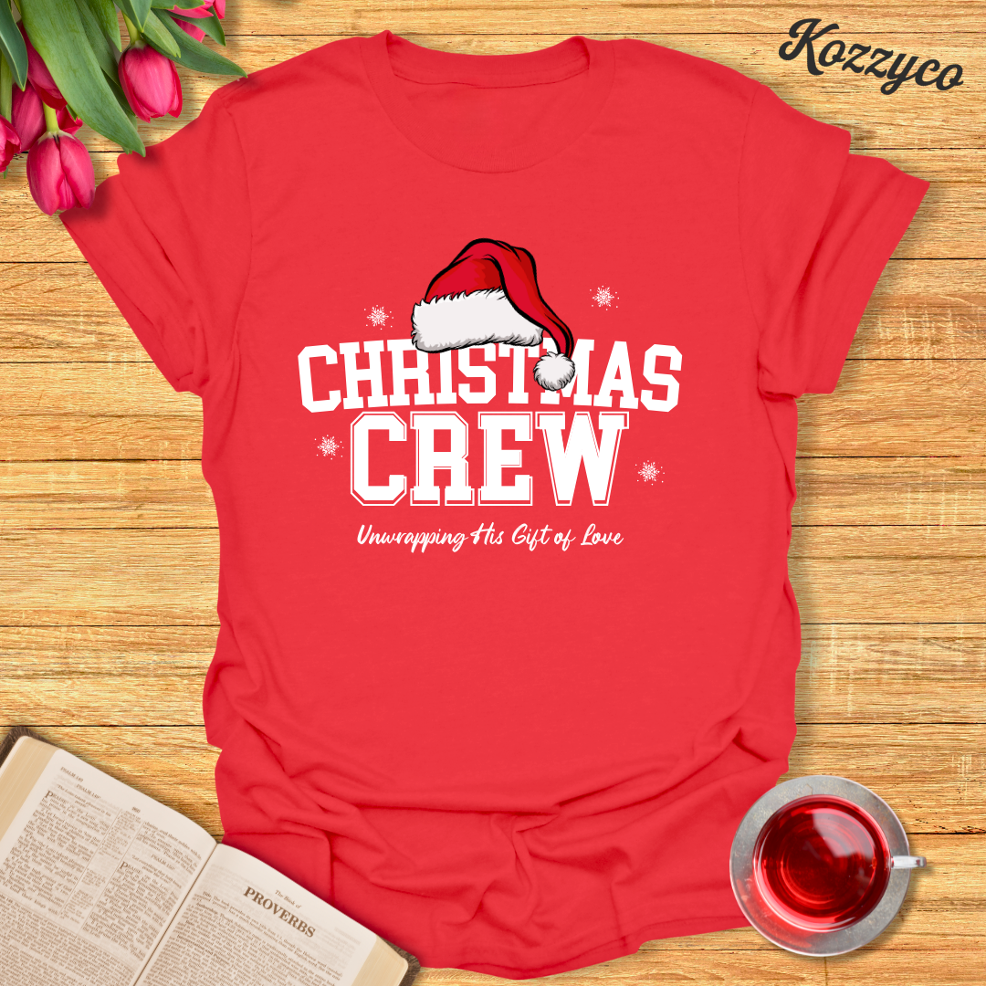 Christmas Crew Unwrap Love T-Shirt