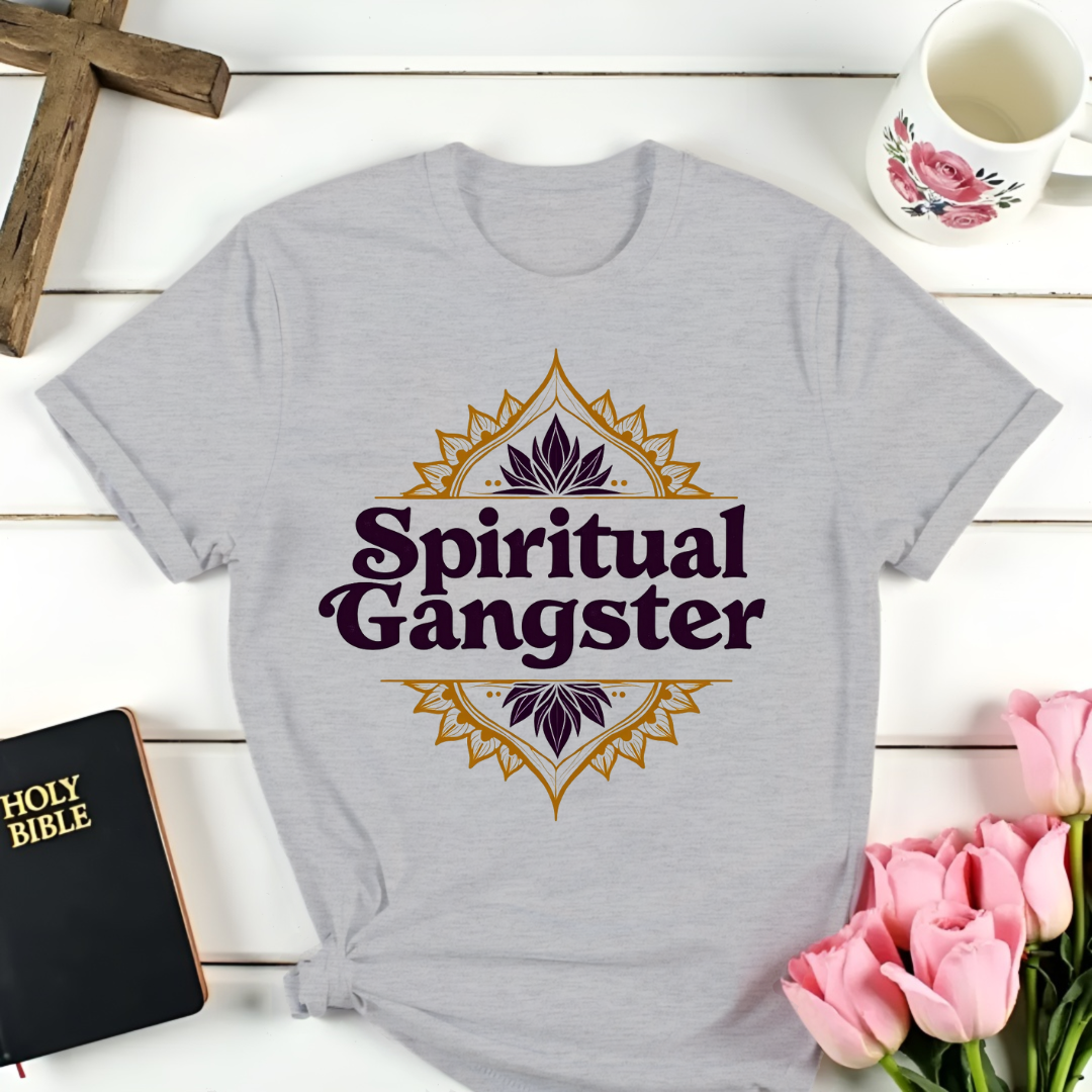 Mandala Spiritual Gangster T-Shirt