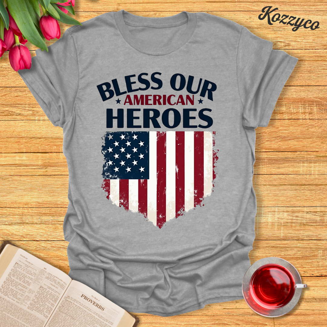 Bless Our American Heroes T-Shirt