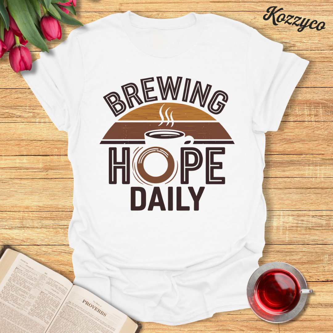 Brewing Faith Daily T-Shirt