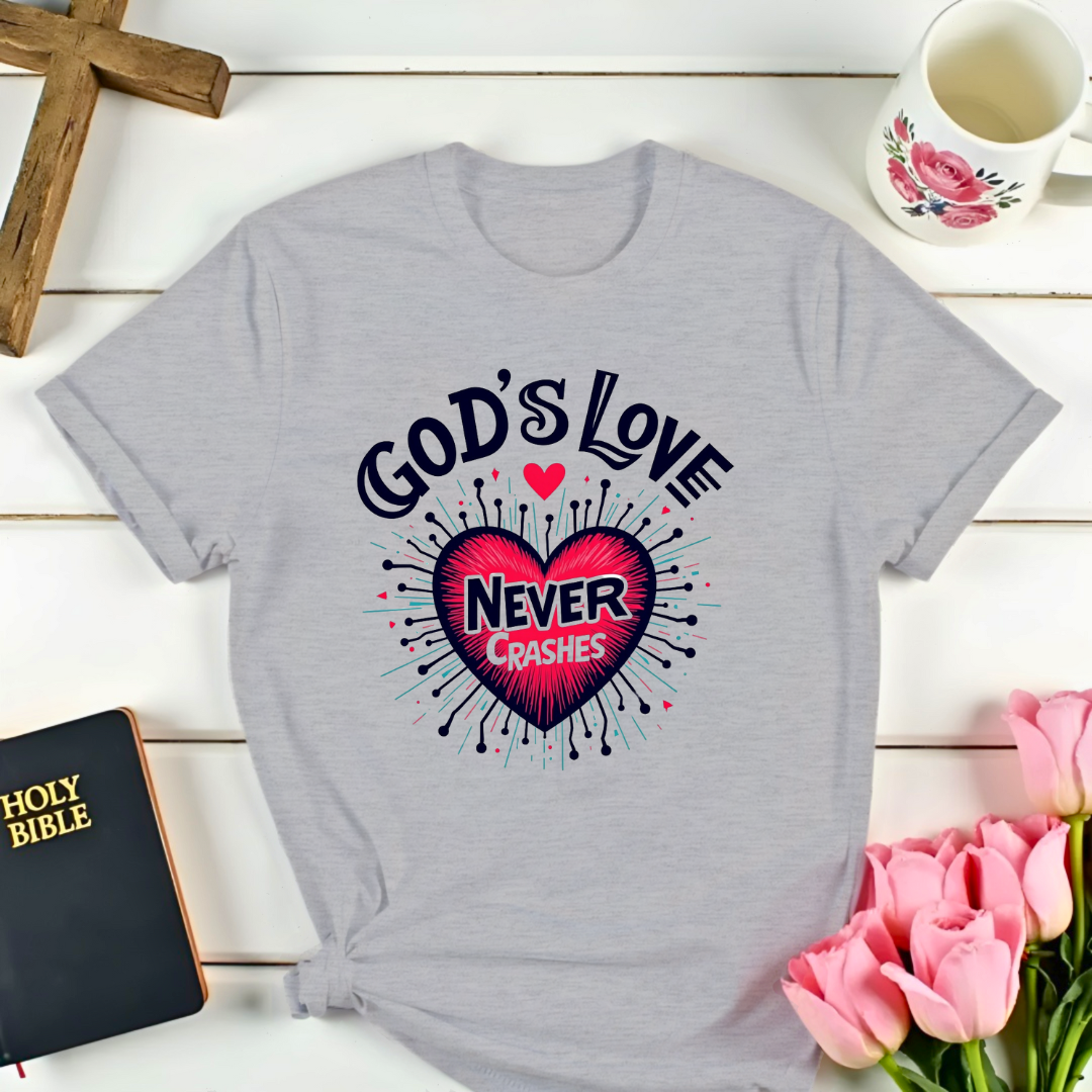 God Never Crashes T-Shirt