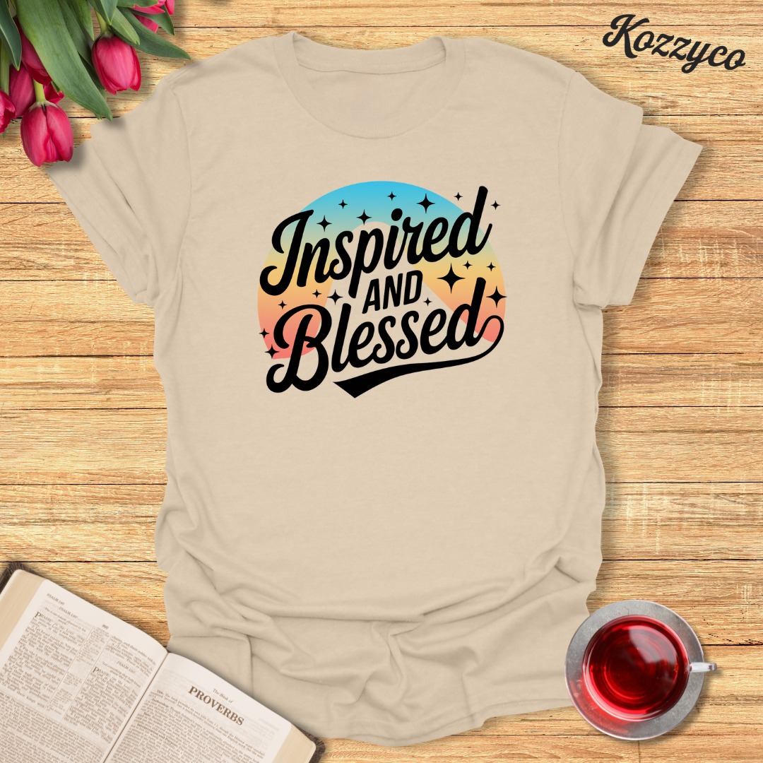 Retro Inspired and Blessed T-Shirt