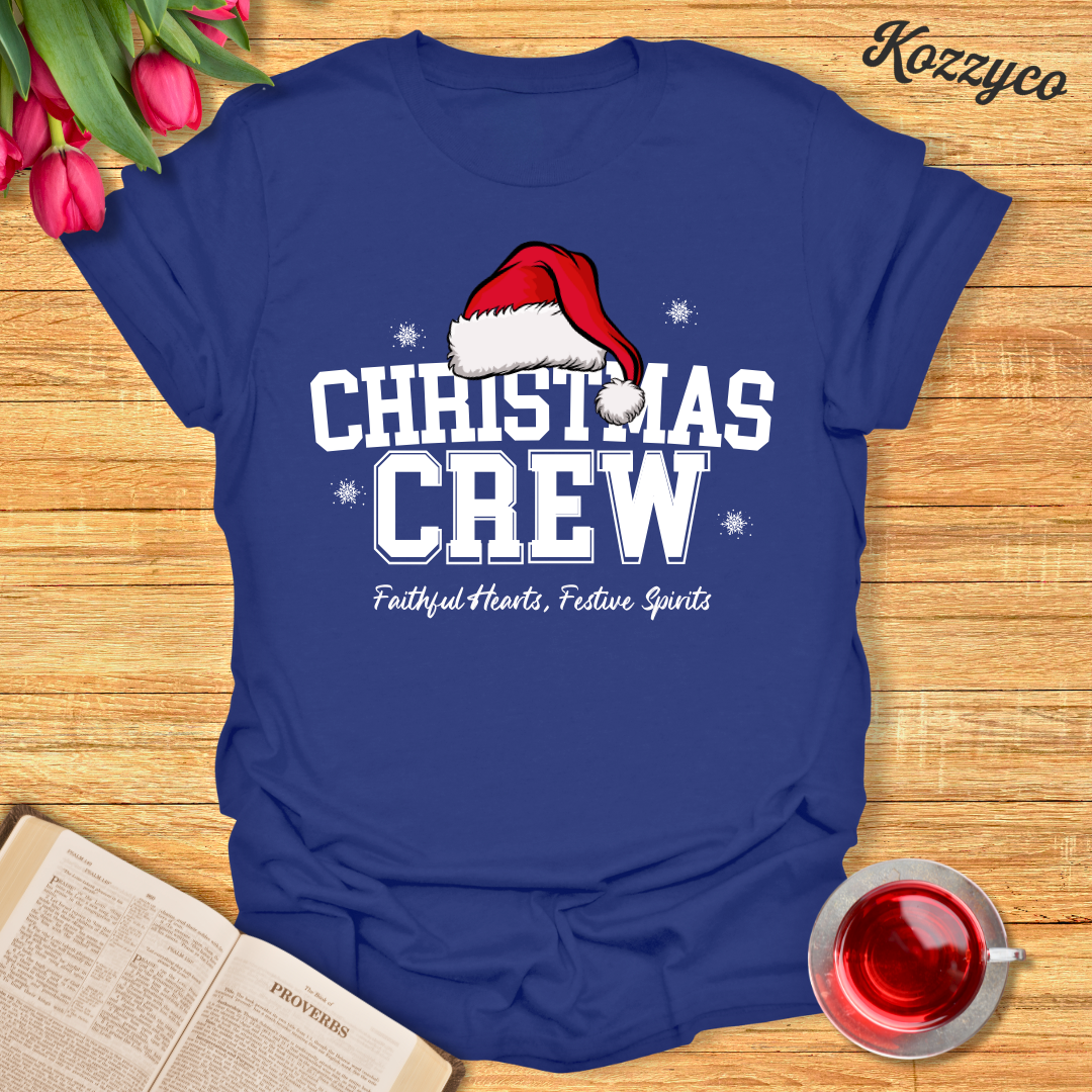 Christmas Crew Faithful Heart T-Shirt