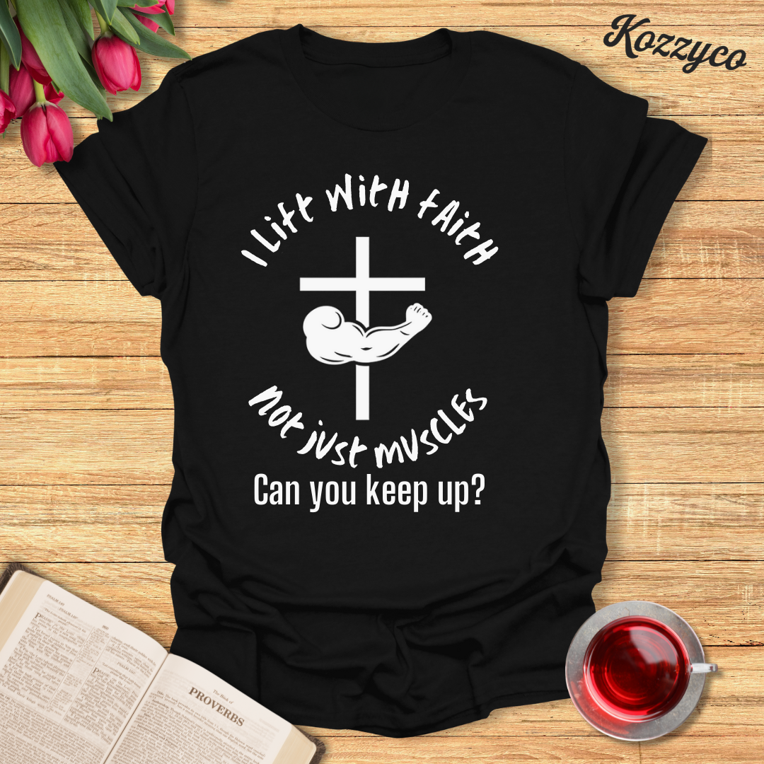 Faith Muscles Cross T-Shirt