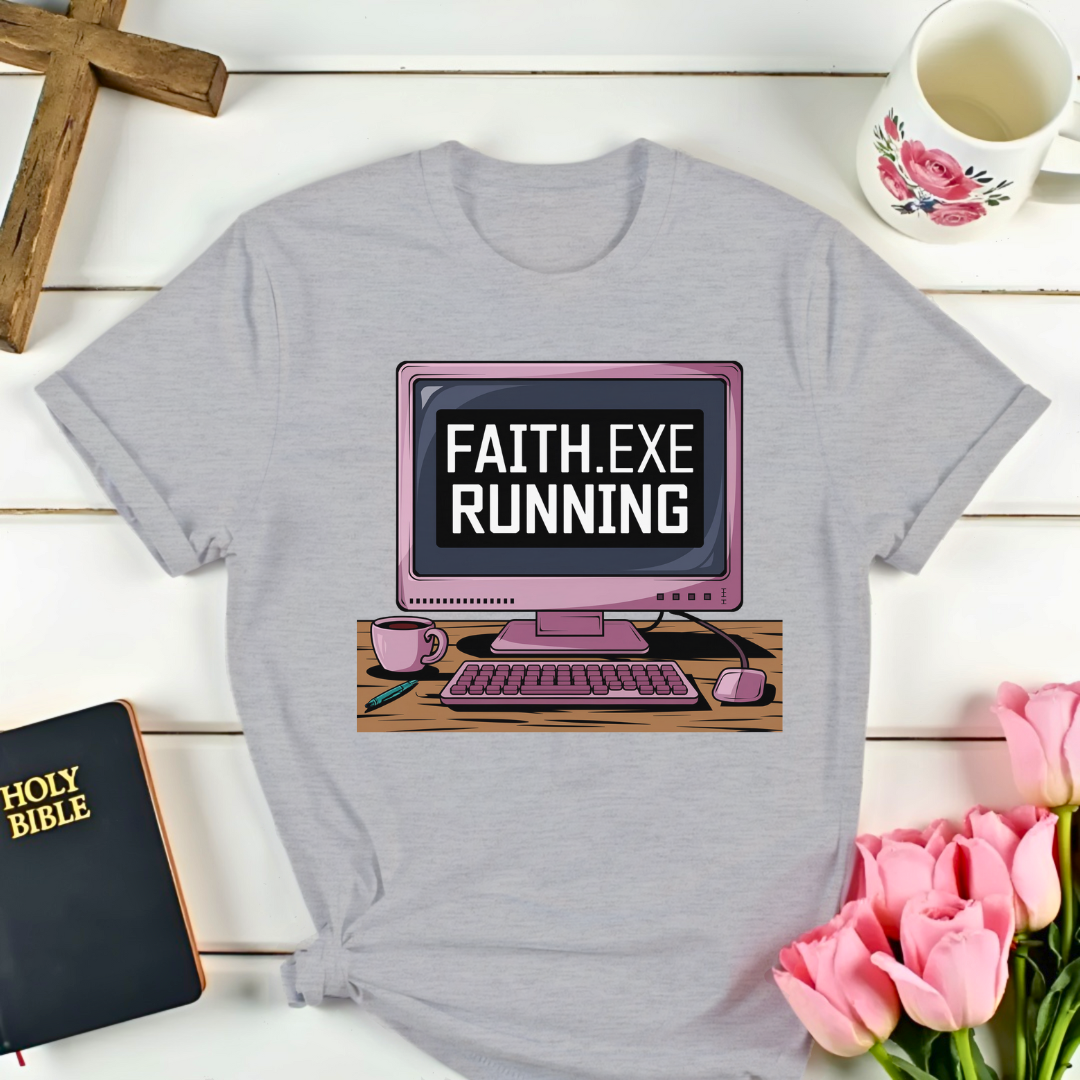 Faith.exe Running T-Shirt