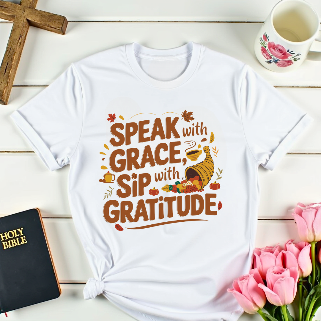 Sip with Gratitude T-Shirt