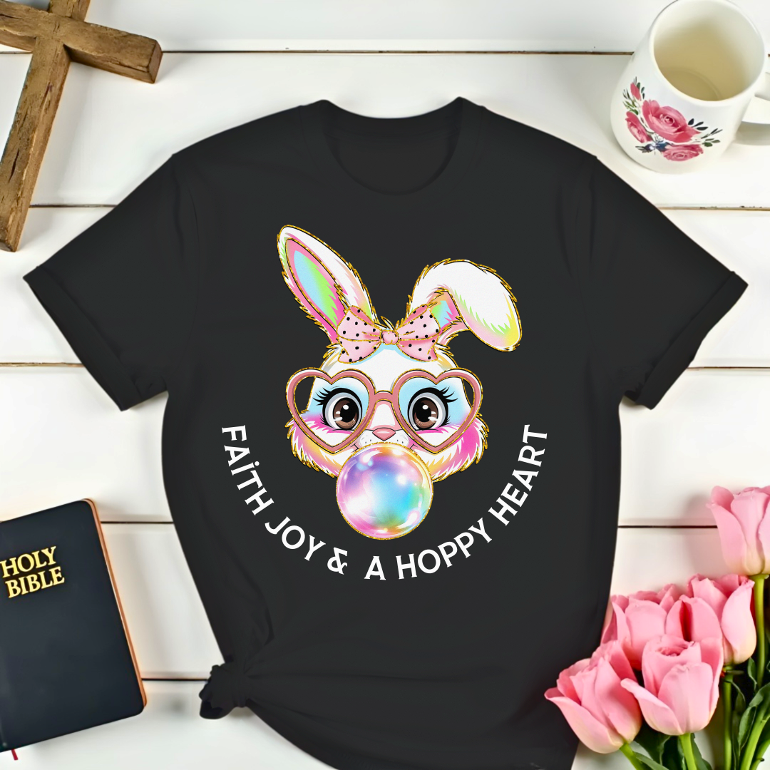 Hoppy Faith Heart  T-Shirt