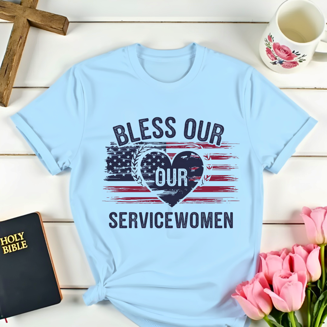 Blessed Servicewomen  T-Shirt