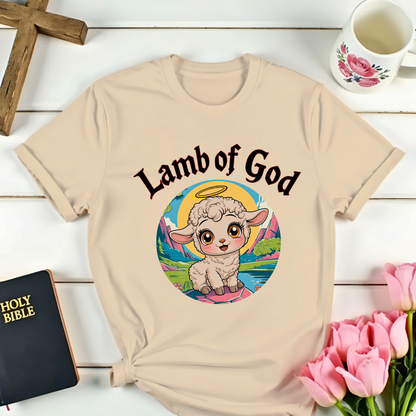 Cute Lamb Of God T-Shirt -Halo