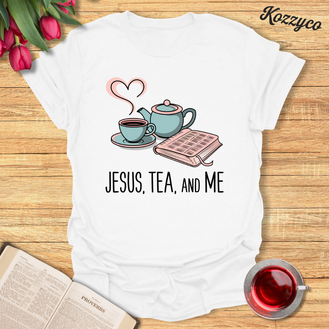 Jesus Me and Tea T-Shirt