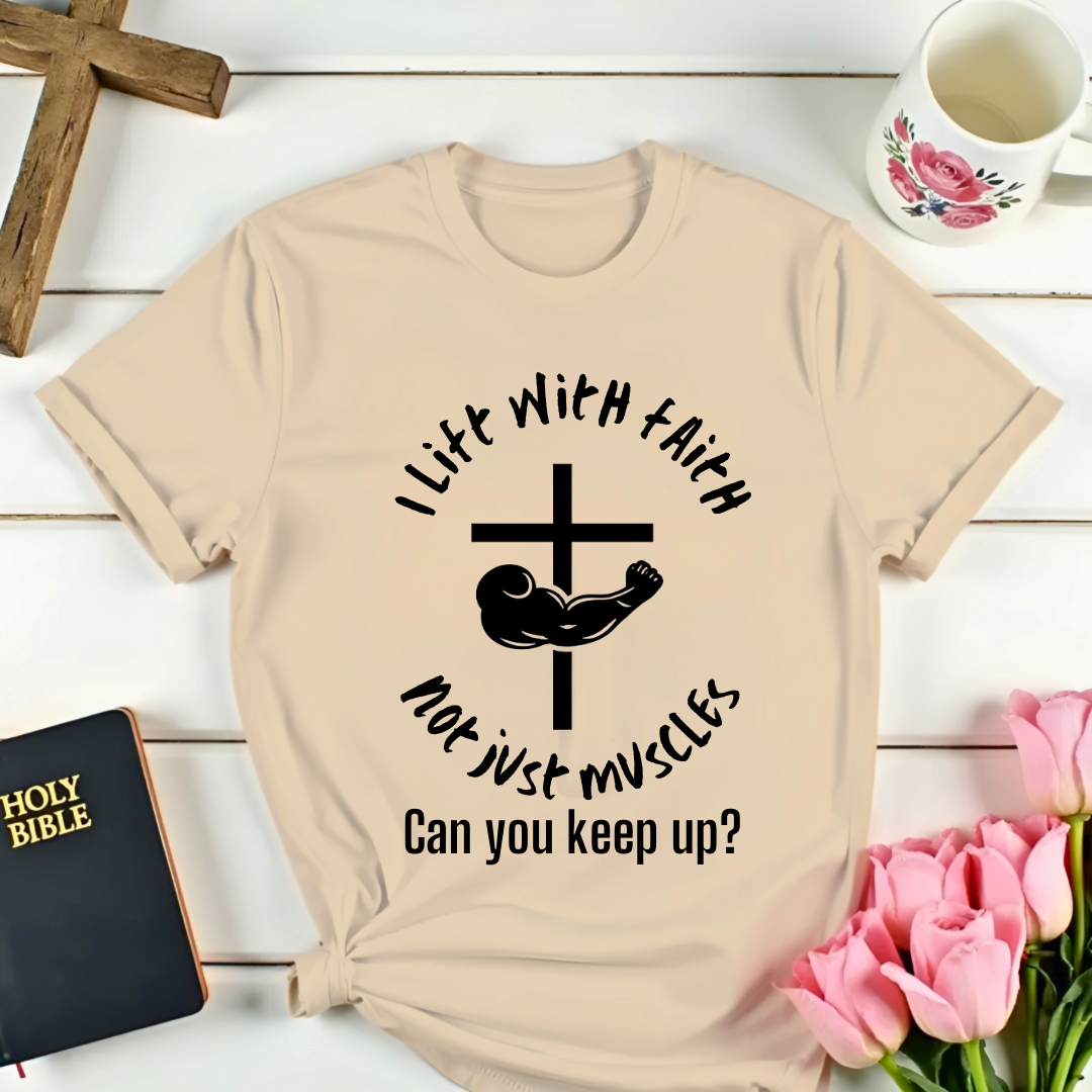 Jesus Muscles T-Shirt