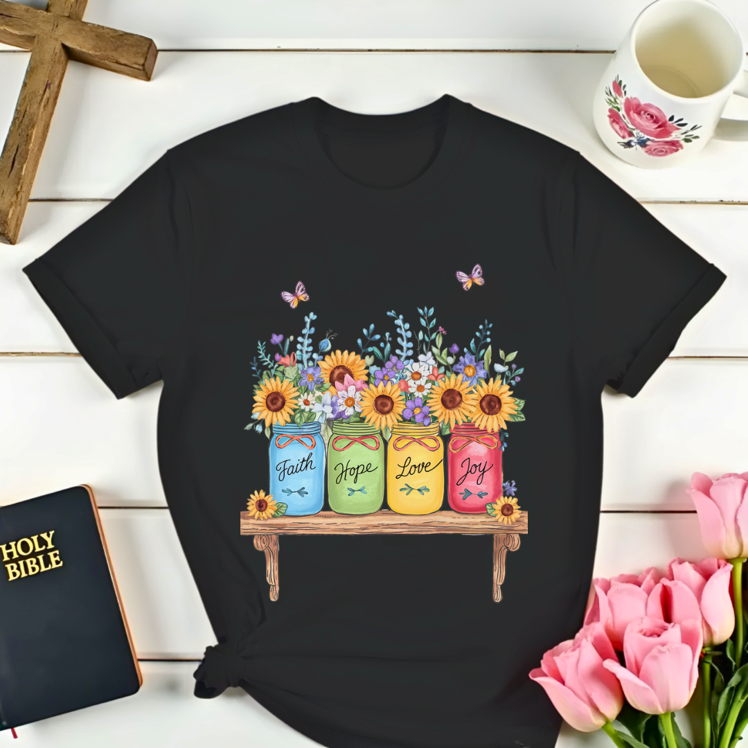 Flowers of Faith T-Shirt