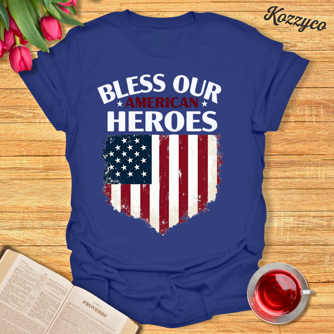 Bless Our American Heroes T-Shirt