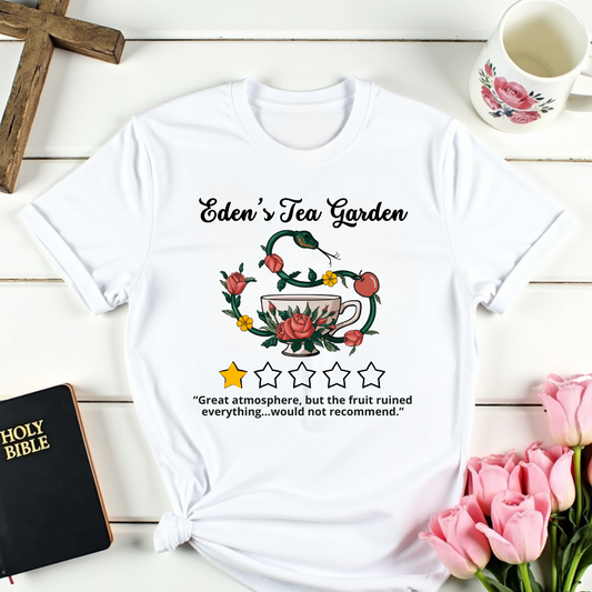 Eden's Tea Garden 1-Star Review T-Shirt