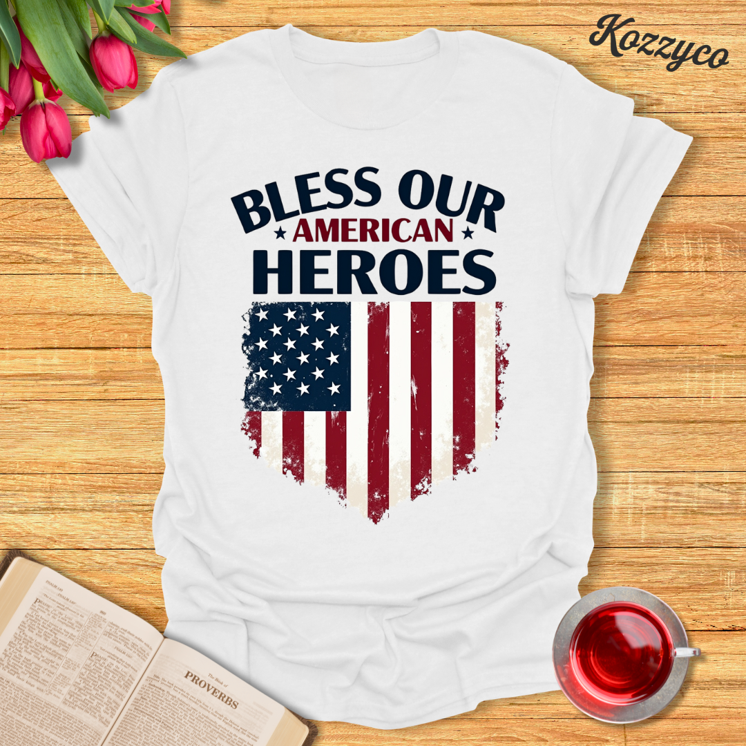 Bless Our American Heroes T-Shirt