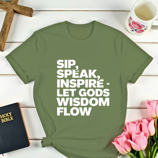 God’s Wisdom Faith-Based T-Shirt