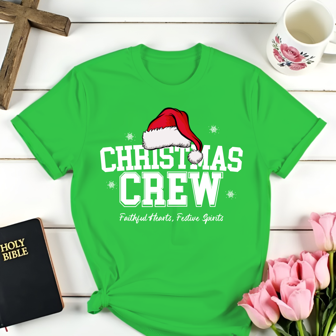 Christmas Crew Faithful Heart T-Shirt