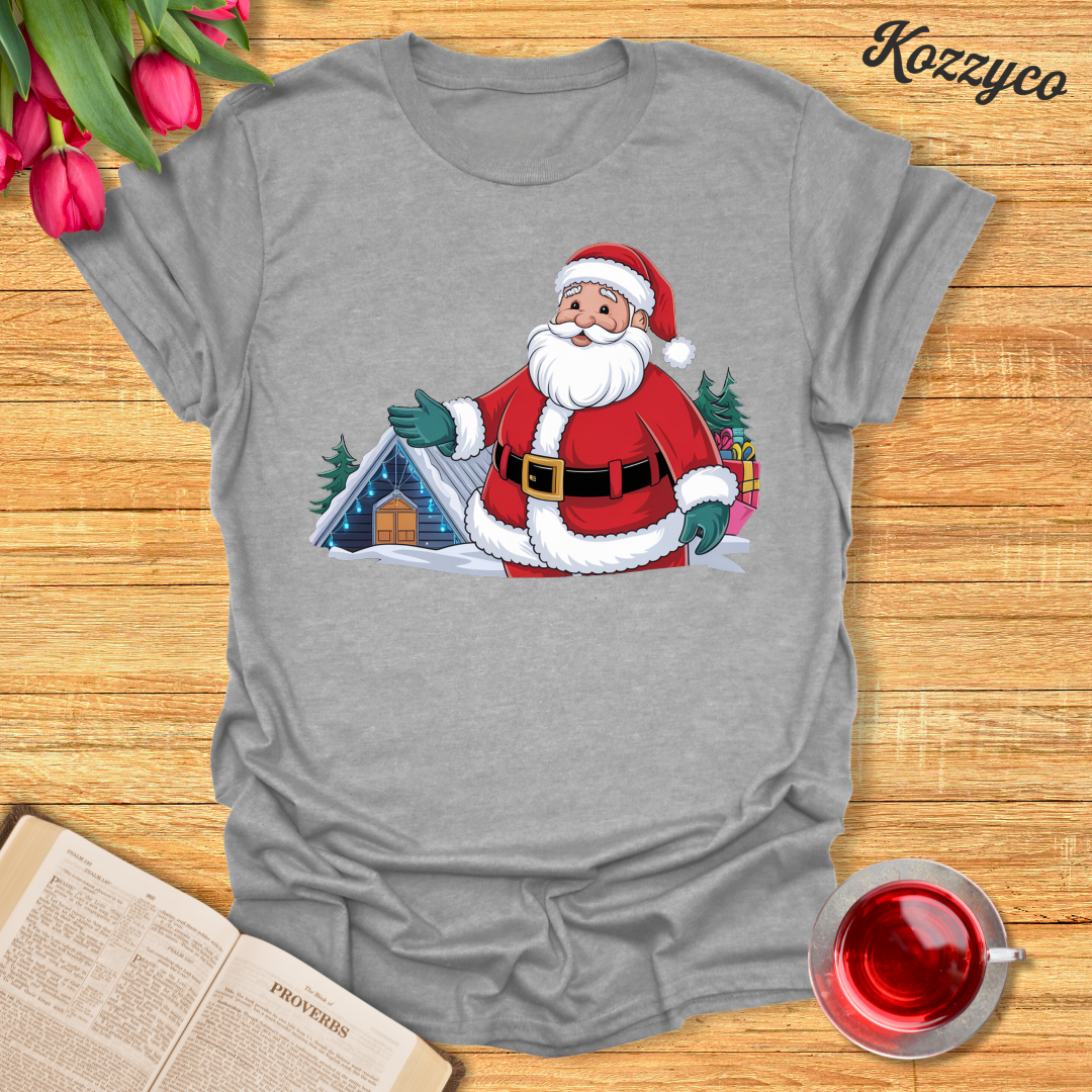 Santa Visit T-Shirt - Kozzyco