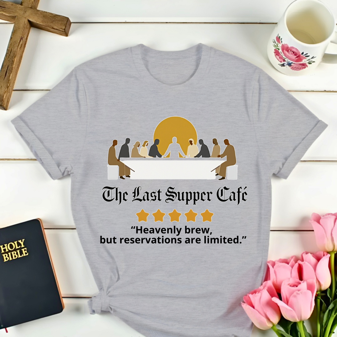 Last Supper Cafe Review T-Shirt